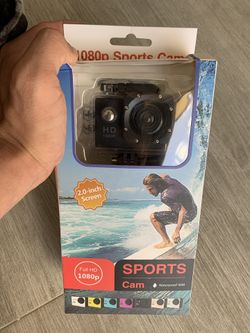 HD camera/ go pro like with underwater case