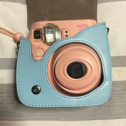 Pink Polaroid Camera 