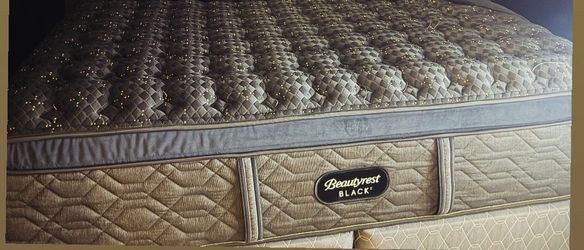 King Simmons Beautyrest Black Series Four Firm Pillow Top Mattress 