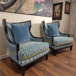Ethan Allen Majestic accent chairs
