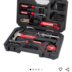 CRAFTSMAN 57 Piece Mechanics Tool Set Home Tool Set