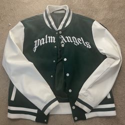 Palm Angels - Varsity Jacket - Dark Green