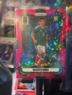 2026 Panini Prizm WC - Gilberto Mora Fuschia Disco /199