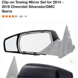 Clip On Towing Mirrors