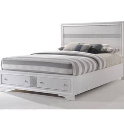 Cal King Bed With Mattress 