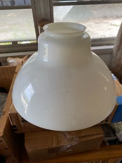 Aladdin lamp glass shade