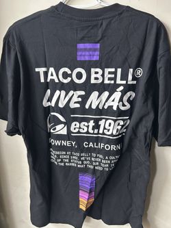 Taco Bell Employee Live Mas T-Shirt size M