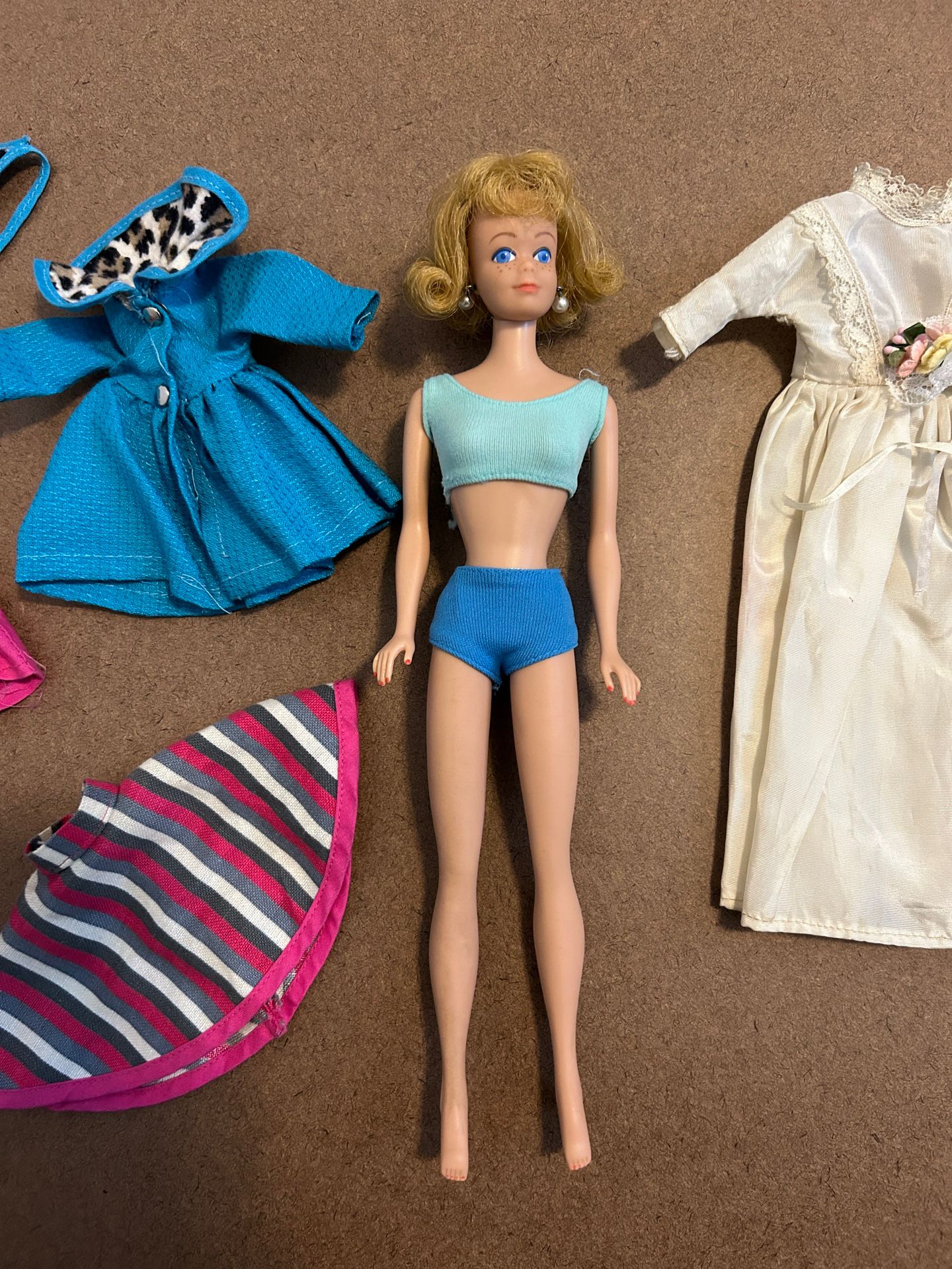 Midge 1963 Vintage Barbie Doll with Original Clothes