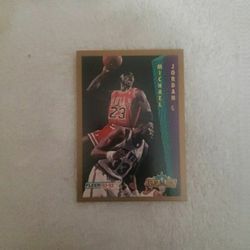Michael Jordan Fleer card
