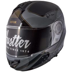 New American Flag Dot Motorcycle Dual Visor Helmet $140