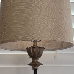 2 Accent Lamps 36 Inches High