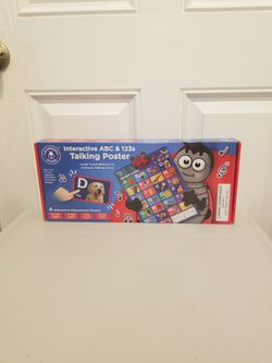 Learning Bugs Interactive ABC & 123 Talking Poster