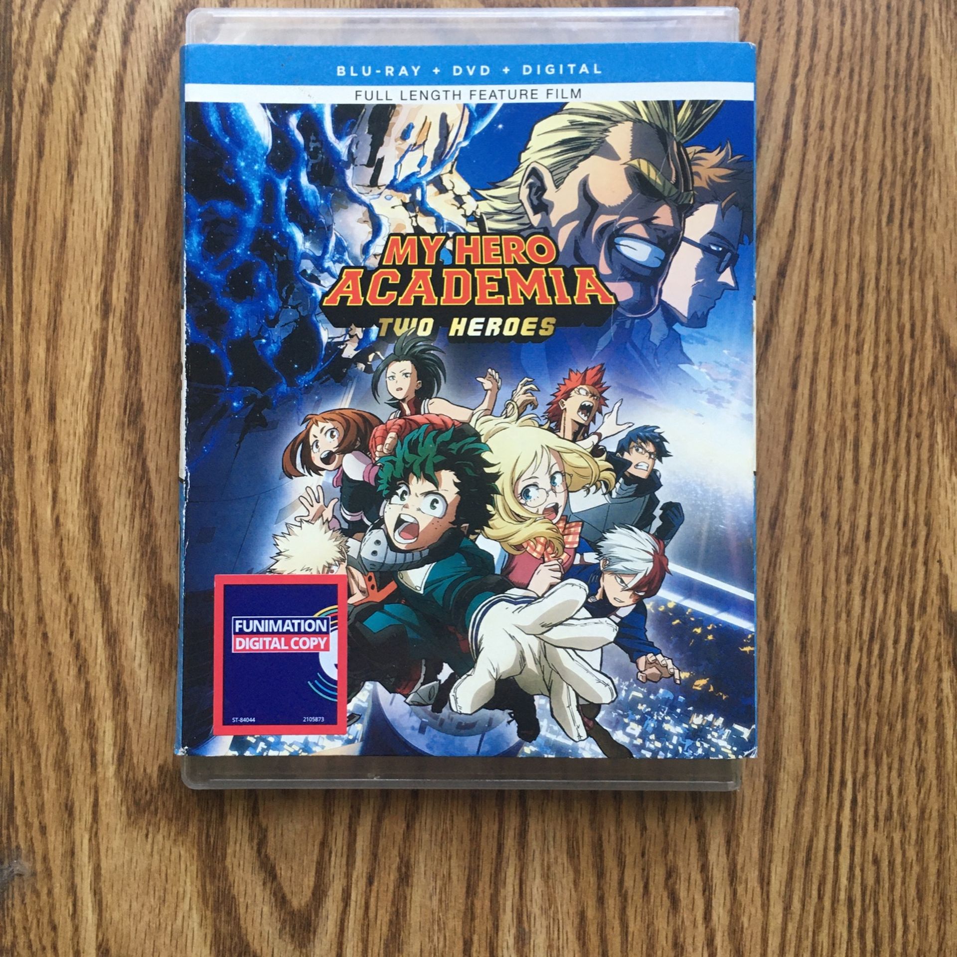 MHA: Two Heroes DVD