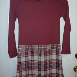 Girls Long Sleeve Dress Size XL (16)