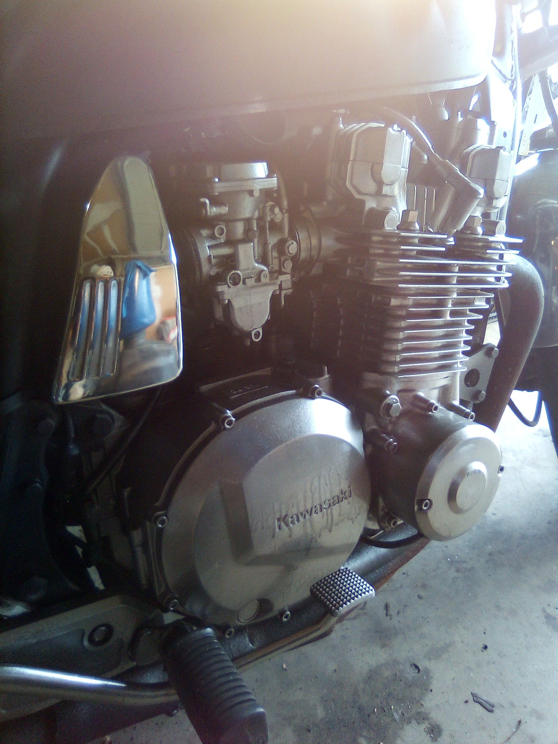 Kawasaki kz1000 CSR motor
