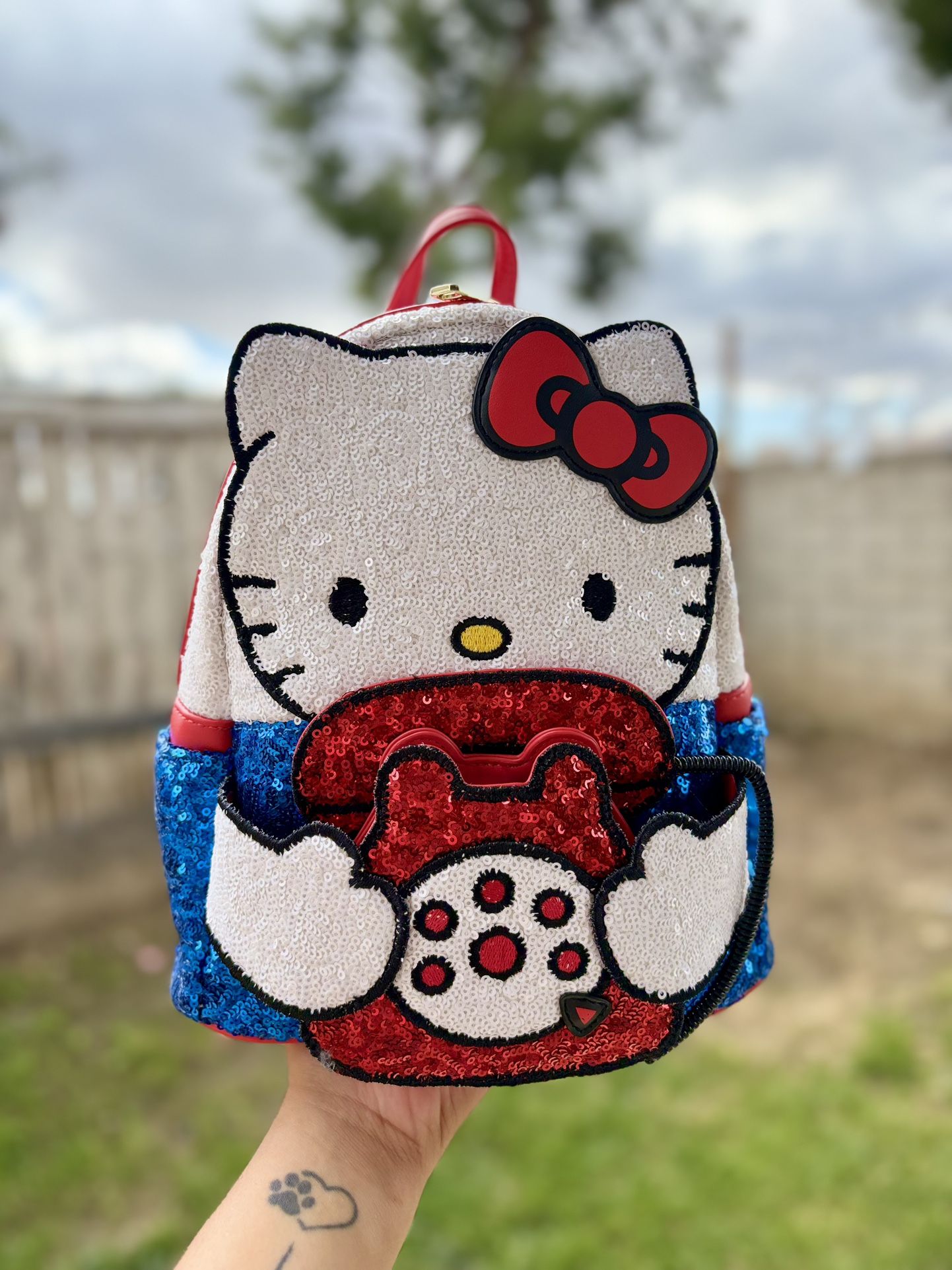 Hello Kitty 50th Anniversary Phone Loungefly