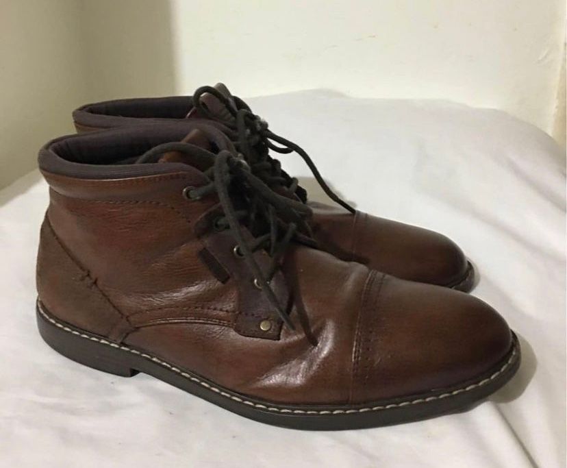 H&m All Weather Design lace up MENS Boot Size 8.5