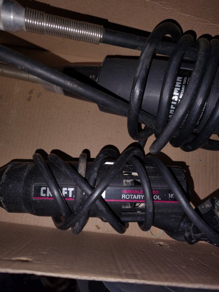 Craftsman Rotary Tools X 2