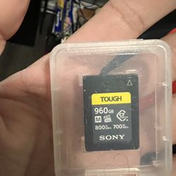 Sony 960GB CFexpress Type A TOUGH Memory Card (CEA-M960T) - Mint Condition never