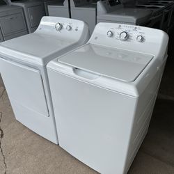 GE Washer and Electric Dryer Set (1 Month Warranty)
