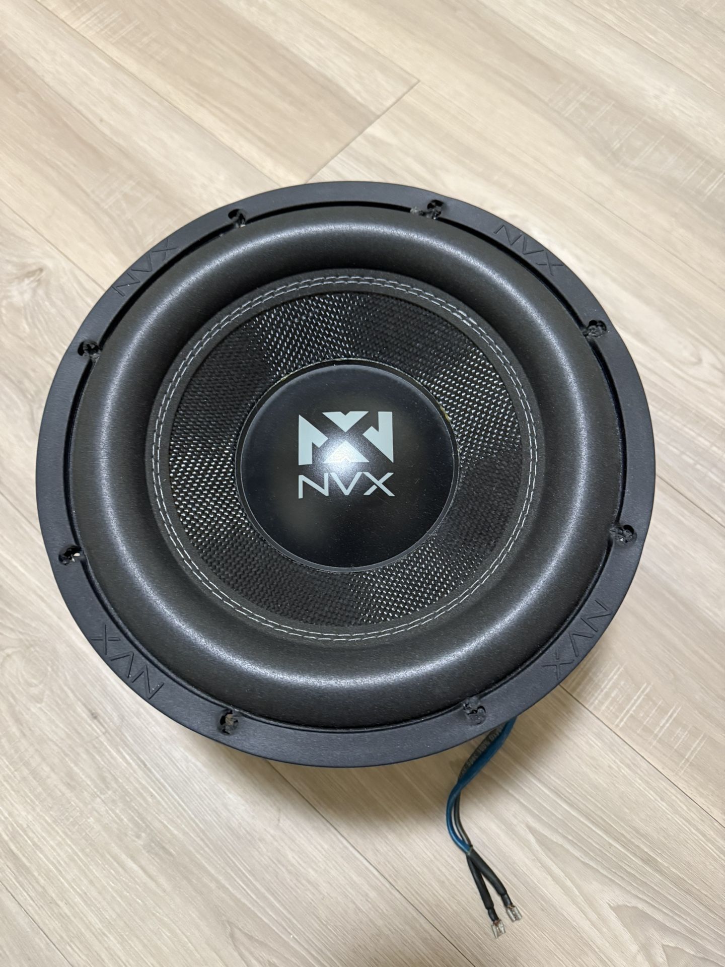 NVX VCW 12” Dual 4 ohm Subwoofer 1200 Watts RMS