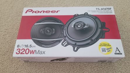 New Pioneer TS-A1670F 6-1/2" 320W Max
