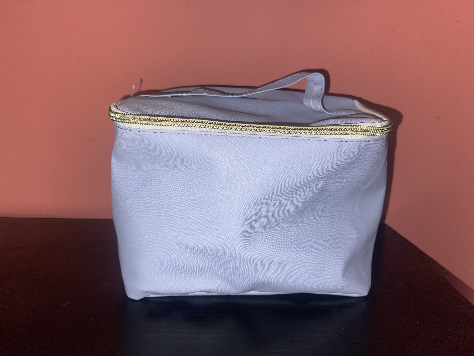 Makeup Bag With Brush Holder 