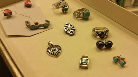 Southwest silver jewelry