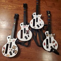Nintendo Wii  video game  Guitar Hero Gibson Les Paul Activision