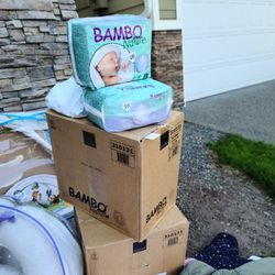 Newborn BABO diapers 