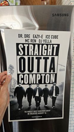 Straight Outta Compton Medium Movie Poster