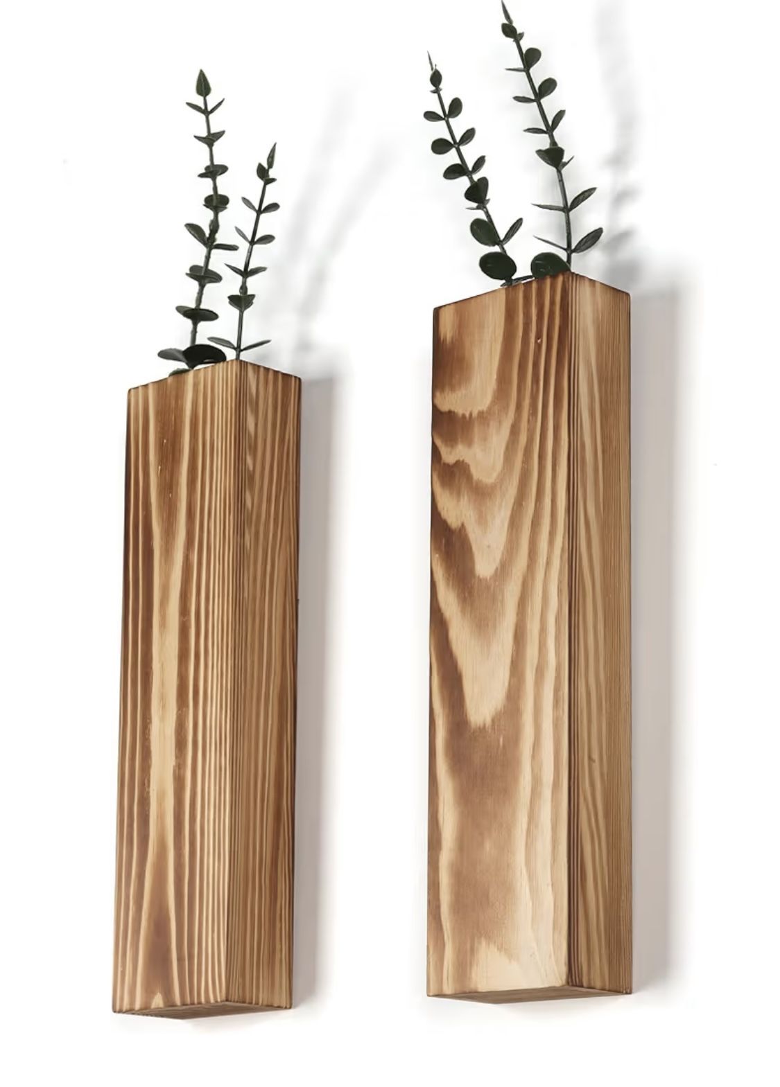 Dos Macetas De Madera NUEVAS!!! Two Wooden Pot NEW!!!