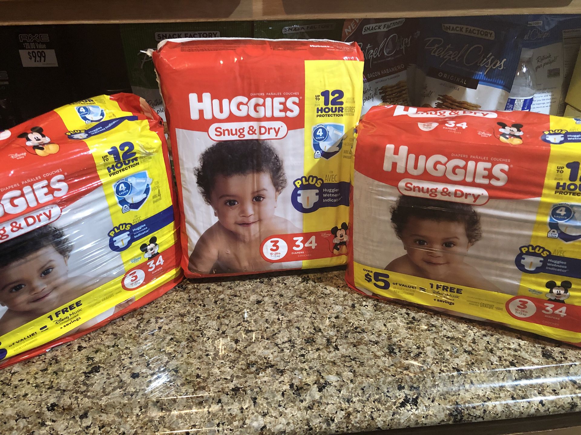 Huggies Diapers Sz 3