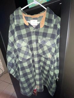 Soft Fleece Green Flannel 2XL