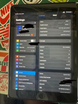 Ipad 5th generation 128 GB