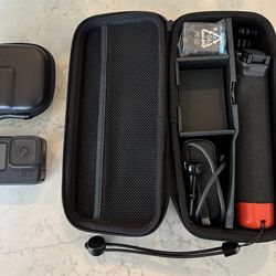 GoPro HERO5 Black Waterproof Digital Action Camera w/ 4K HD Video & 12MP Photo with Carrying Case and 50-In-1 Carrying Case