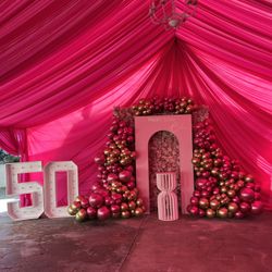 Backdrop With Balloons 