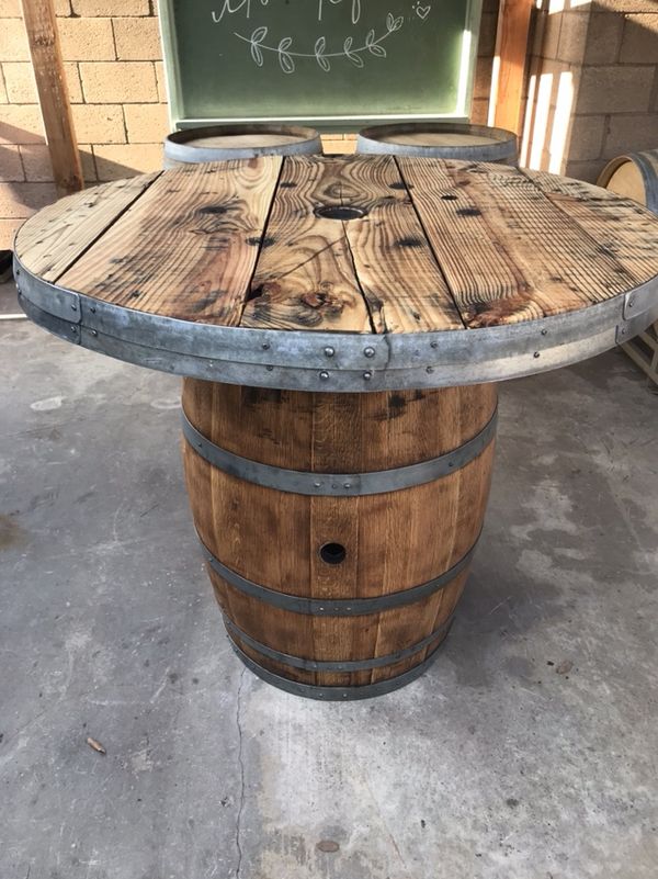 Wine Barrel Patio Table Home Garden In Long Beach Ca Offerup