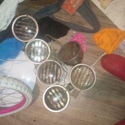 Harley Davidson Vintage Lights From The 1950s