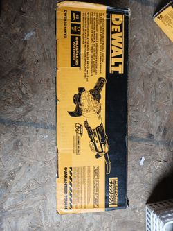 Dewalt Corded grinder 5" $150 Firm