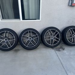 19 Inch Chrome Rims and Tires
