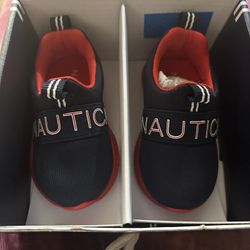 (Brand New) Never Worn Nautica Baby Shoes Size 3, 6-9month Shoes 