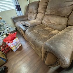 3 Piece Recliner Set- $50 