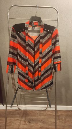Liz McCoy blouse size L