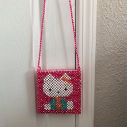 Mini Hello Kitty Bead Purse (for kids)