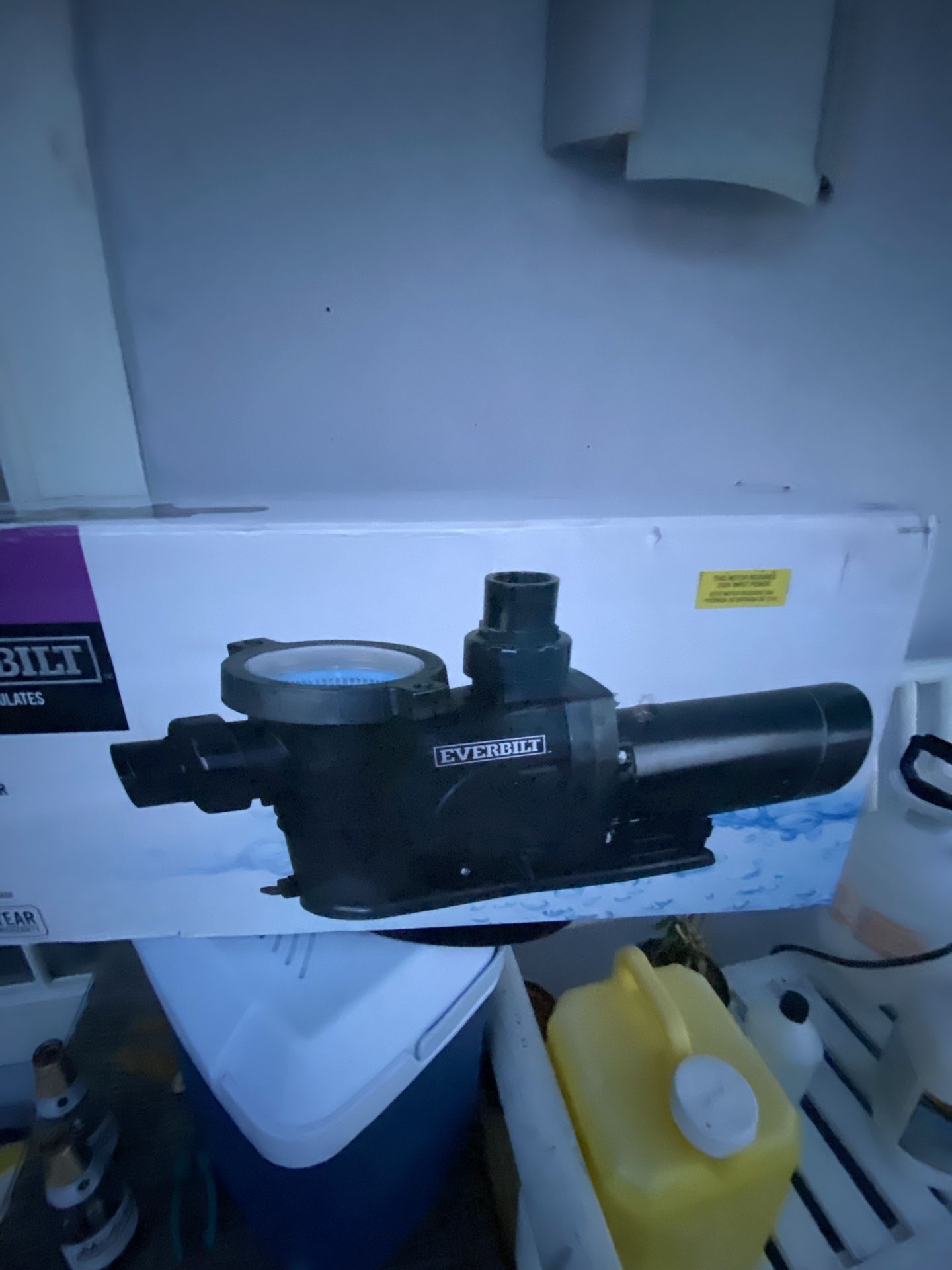 New Pool Pump
