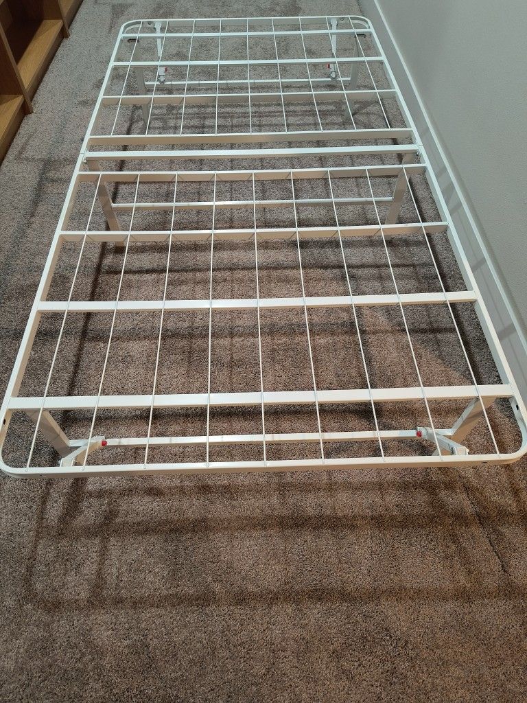 Twin Bed Folding Metal Platform Frame