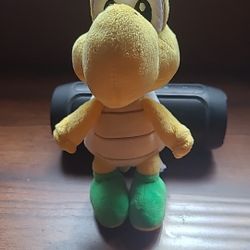 Sanei Little Buddy Super Mario Koopa Troopa 7 inch Plush