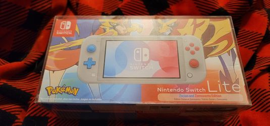 Nintendo Switch Zacian and Zamazenta Edition Pokemon