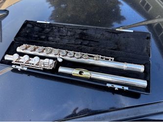 Rare All-Solid Silver Gemeinhardt KG Special with K1 Headjoint and White Gold Springs
